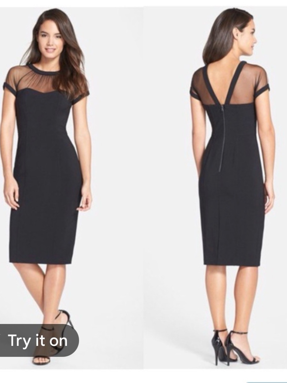 Maggie London  Womens Black Dress Size 6